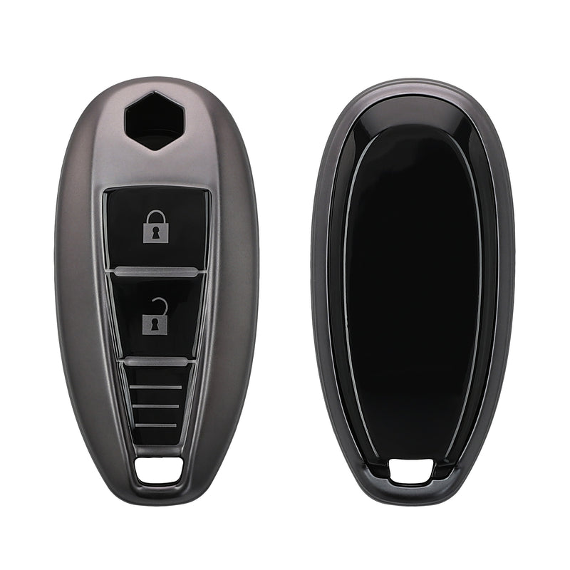 kwmobile Car Key Cover compatible with Suzuki Sport 2-Button Car Key Keyless Go - Silicone Protective Cover