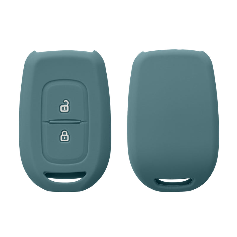 kwmobile Car Key Cover Compatible with Renault Dacia 2-Button Remote Car Key - Key Fob Cover
