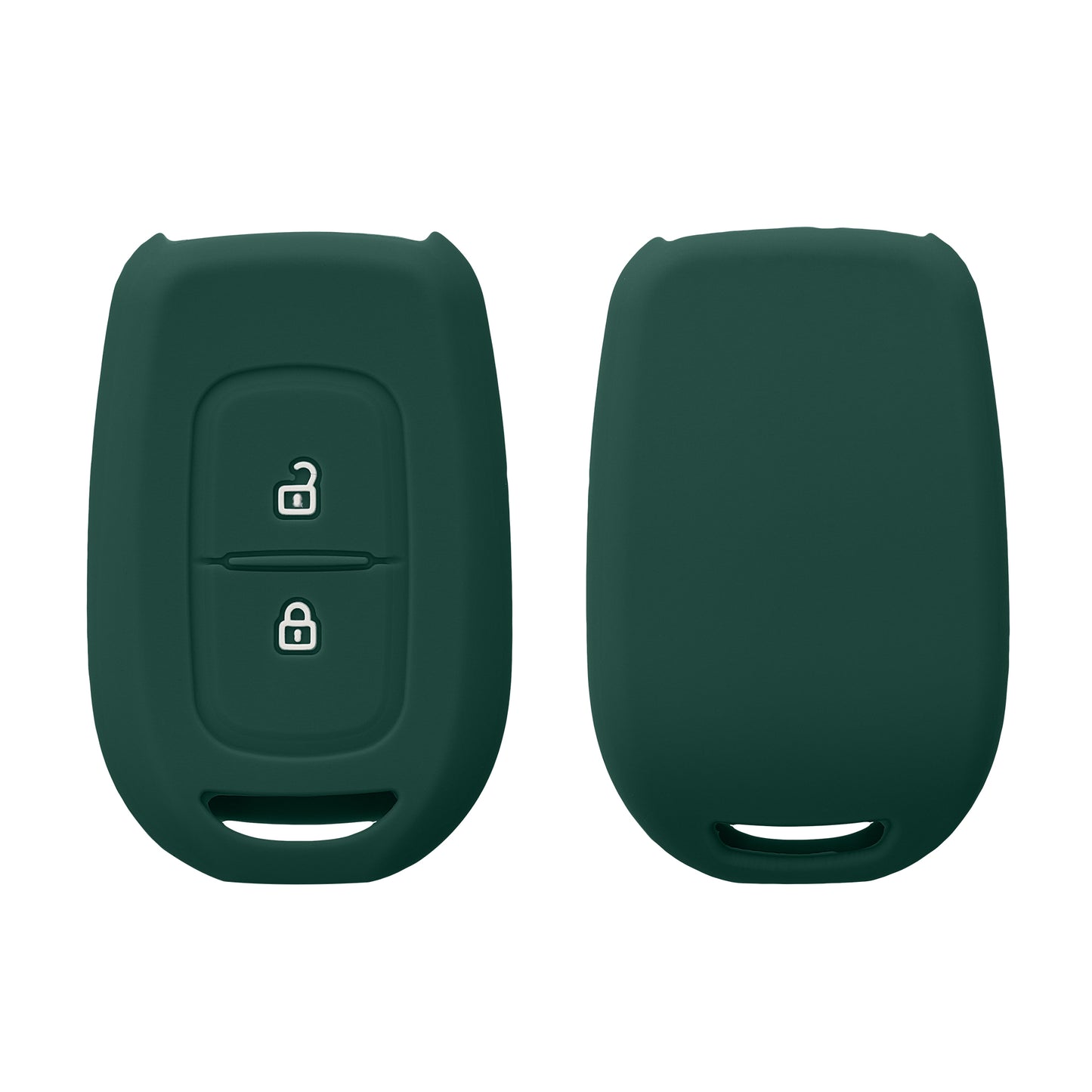 kwmobile Car Key Cover Compatible with Renault Dacia 2-Button Remote Car Key - Key Fob Cover