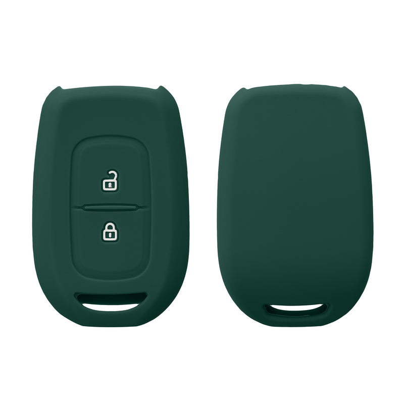 kwmobile Car Key Cover Compatible with Renault Dacia 2-Button Remote Car Key - Key Fob Cover