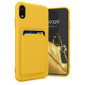 kwmobile Phone Case compatible with Apple iPhone XR Case - Phone Cover with Card Slot