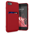 kwmobile Phone Case Compatible with Apple iPhone SE (2022) / iPhone SE (2020) / iPhone 8 / iPhone 7 Case - Phone Cover with Card Slot