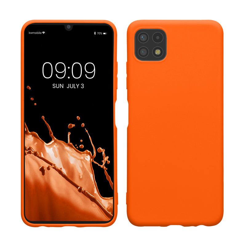 kwmobile Phone Case for Samsung Galaxy A22 5G - Wireless Charging - Protective Cover
