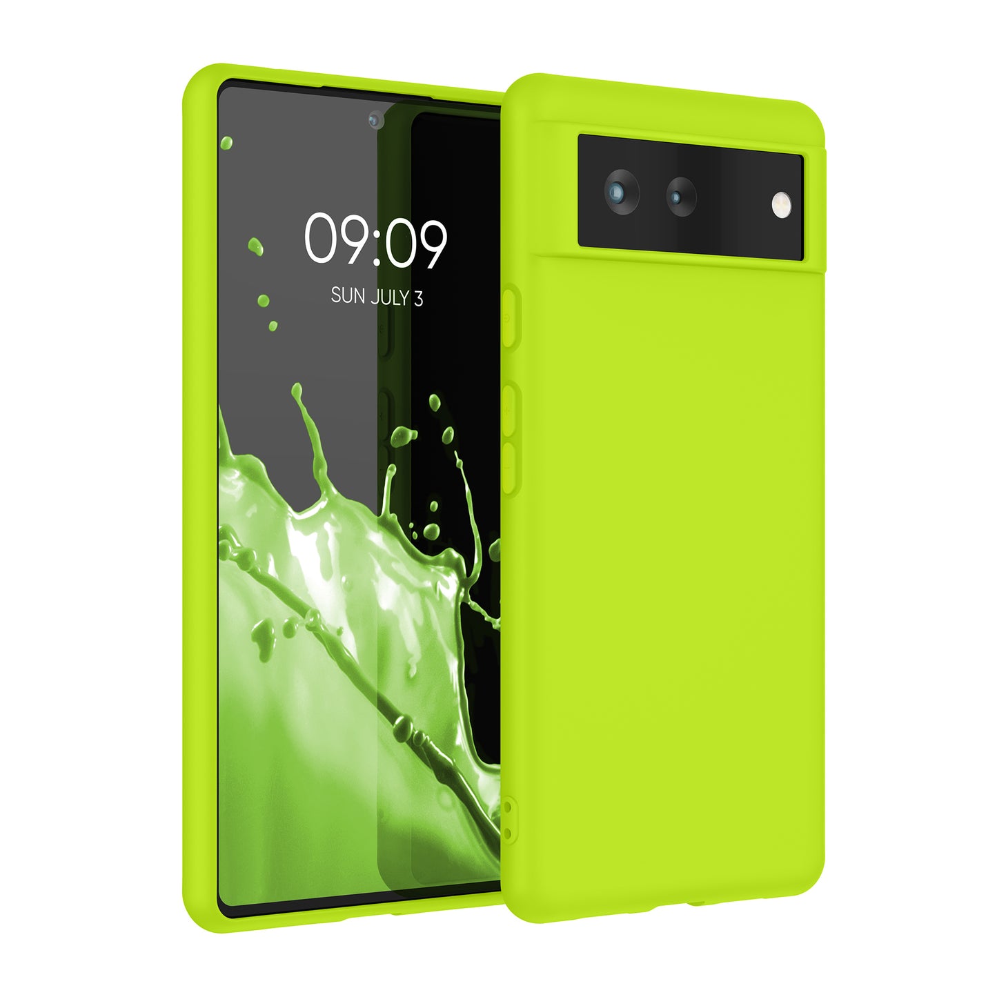 kwmobile Phone Case for Google Pixel 6 Case - Wireless Charging - Protective Cover