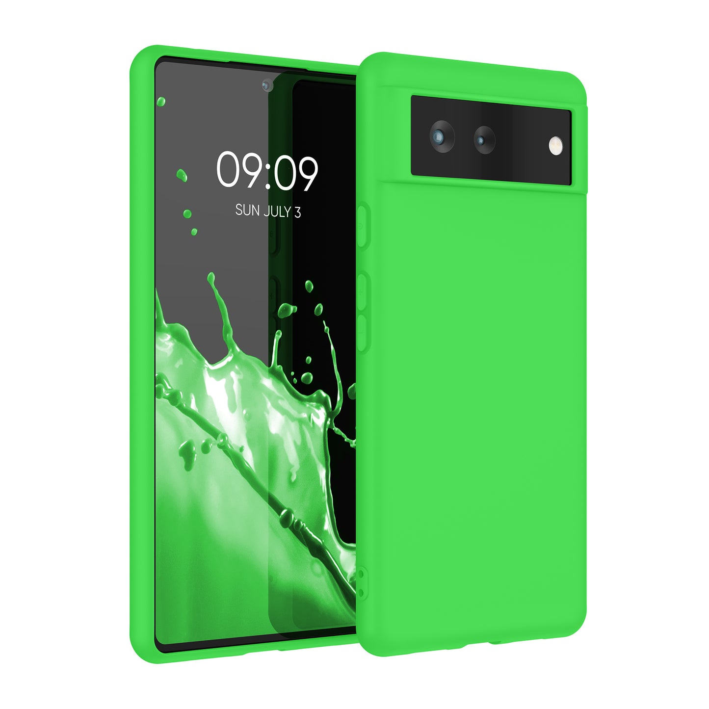 kwmobile Phone Case for Google Pixel 6 Case - Wireless Charging - Protective Cover