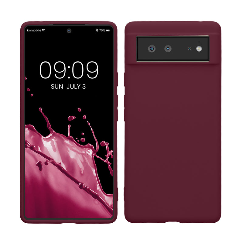 kwmobile Phone Case for Google Pixel 6 Case - Wireless Charging - Protective Cover