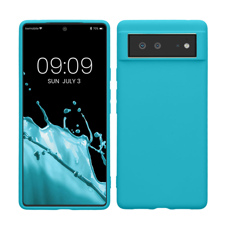 kwmobile Phone Case for Google Pixel 6 Case - Wireless Charging - Protective Cover