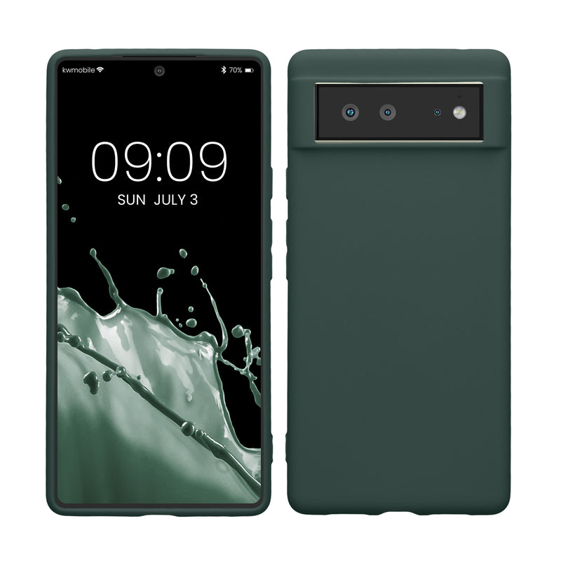 kwmobile Phone Case for Google Pixel 6 Case - Wireless Charging - Protective Cover