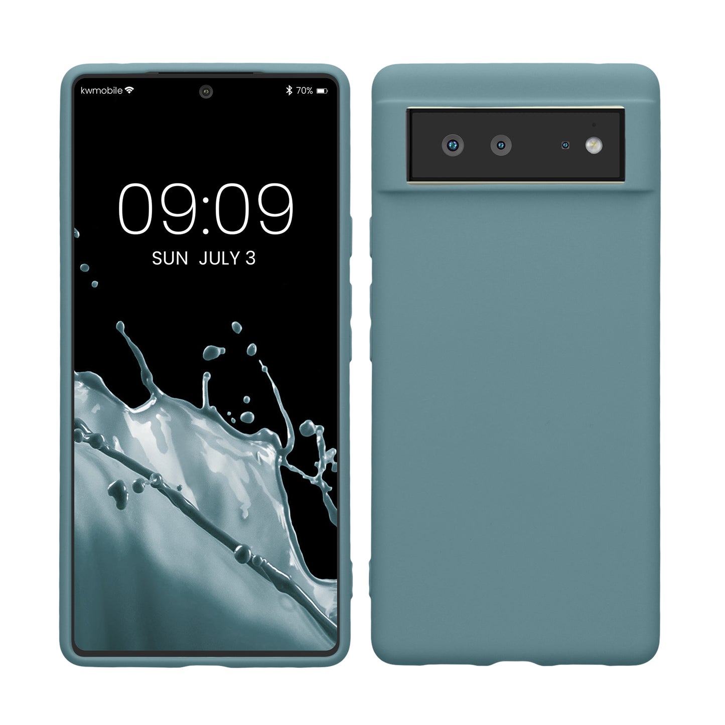 kwmobile Phone Case for Google Pixel 6 Case - Wireless Charging - Protective Cover