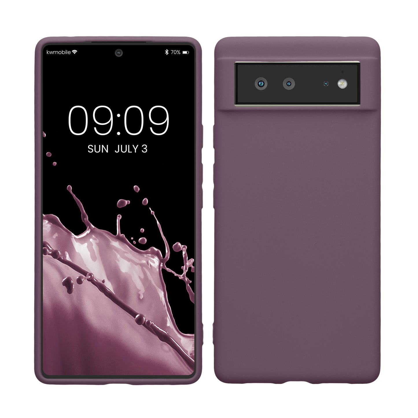 kwmobile Phone Case for Google Pixel 6 Case - Wireless Charging - Protective Cover