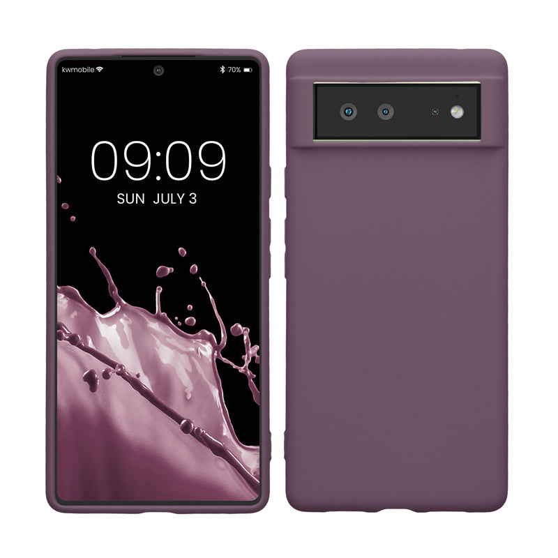 kwmobile Phone Case for Google Pixel 6 Case - Wireless Charging - Protective Cover