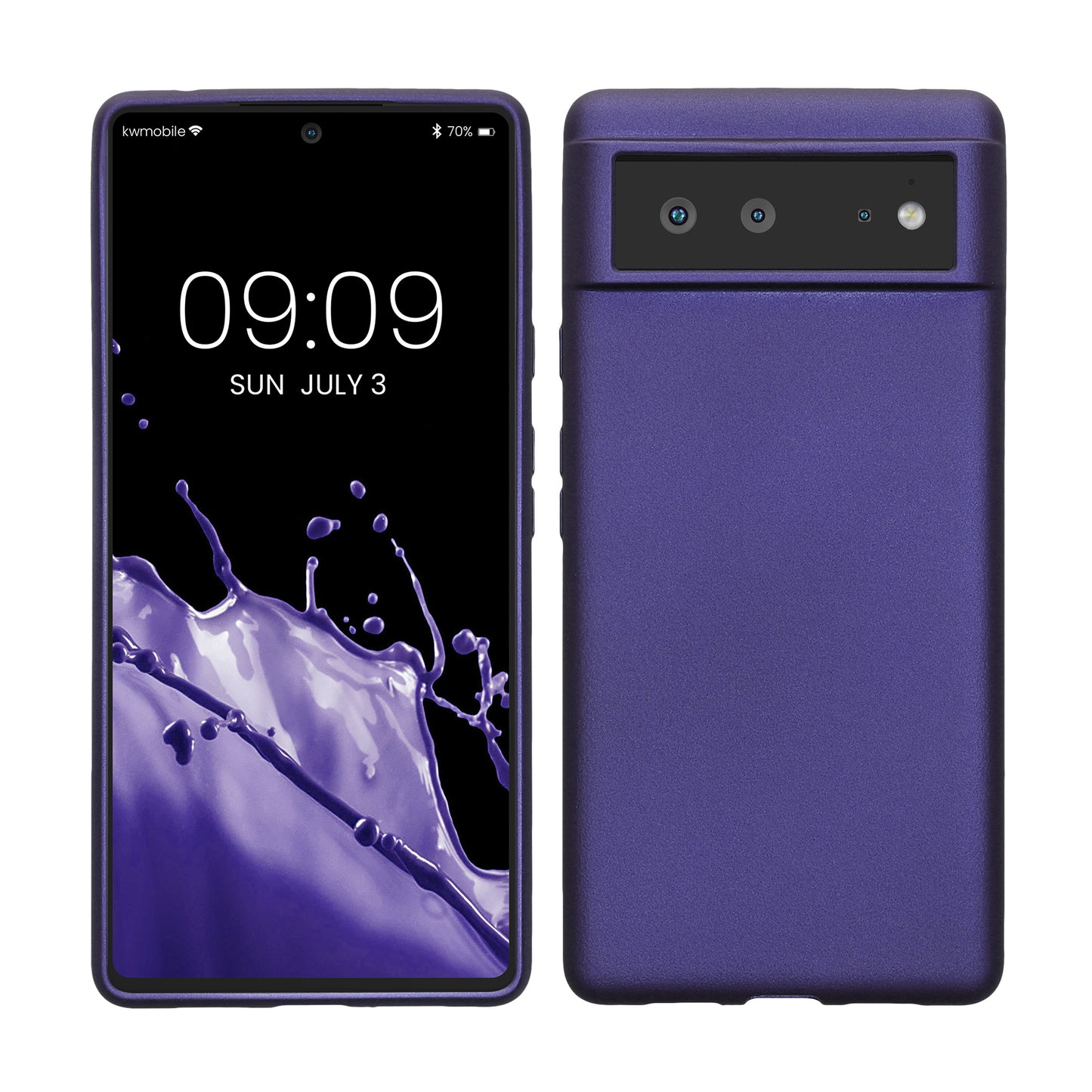 kwmobile Google Pixel 6 Case Silicone Cover Protective Case