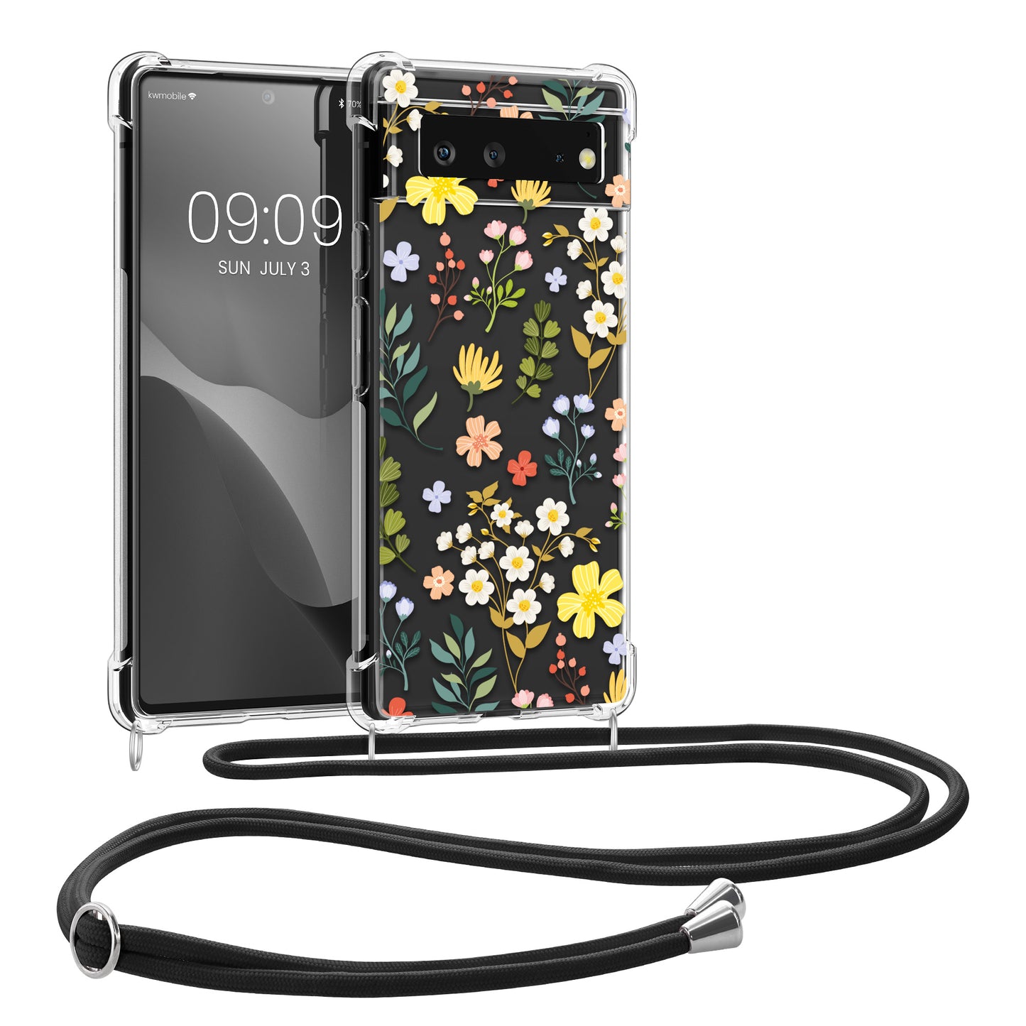 kwmobile Necklace Case Compatible with Google Pixel 6 Case
