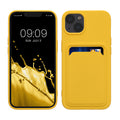 kwmobile Case Compatible with Apple iPhone 13 - Card Slot Phone Cover