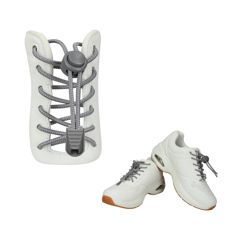 kwmobile 2x Quick-Release Laces - Shoe Laces with Quick Lacing System - 120cm Laces with Stopper