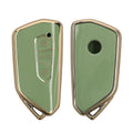kwmobile Car Key Cover Compatible with VW Golf 8 3-Button Car Key