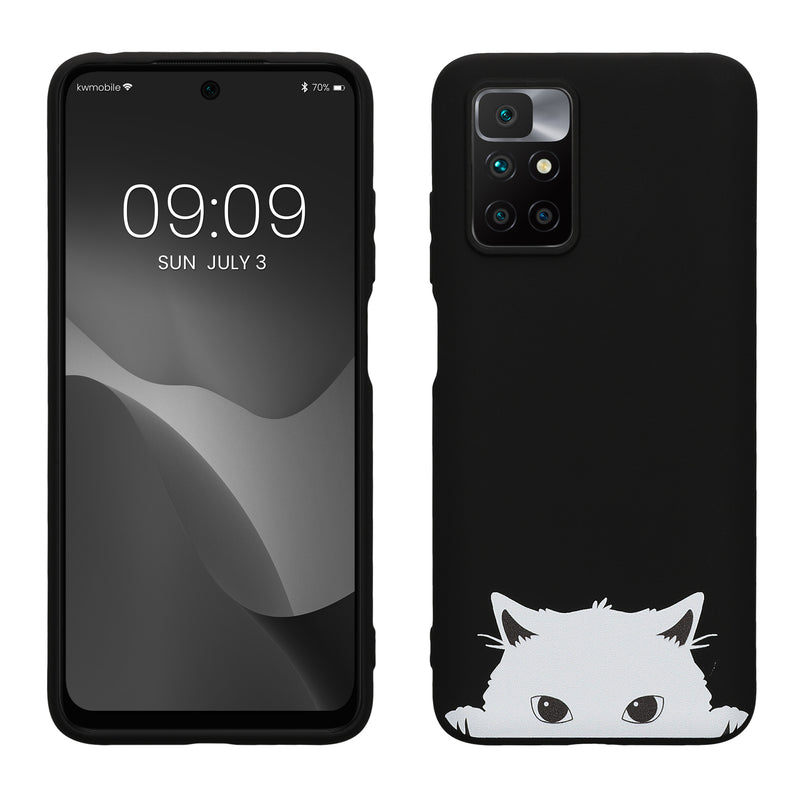 kwmobile Case Compatible with Xiaomi Redmi 10 - Silicone Phone Cover