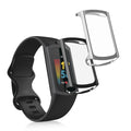 kwmobile Protective Case for Fitbit Charge 6 / Charge 5 Fullbody Screen Cover Set
