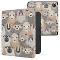 kwmobile Protective Case for Tolino Vision 6 - eReader Flip Case with Auto Sleep Function