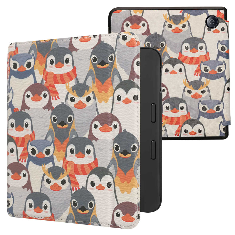 kwmobile Protective Case for Tolino Vision 6 - eReader Flip Case with Auto Sleep Function