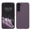 kwmobile Protective Cover compatible with Samsung S22 Case Silicone Case Phone Cover Soft Surface Wireless Charging