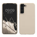 kwmobile Protective Cover compatible with Samsung S22 Case Silicone Case Phone Cover Soft Surface Wireless Charging