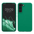 kwmobile Protective Cover compatible with Samsung S22 Case Silicone Case Phone Cover Soft Surface Wireless Charging