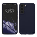 kwmobile Protective Cover compatible with Samsung S22 Case Silicone Case Phone Cover Soft Surface Wireless Charging