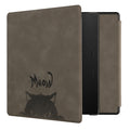 kwmobile Case for Amazon Kindle Oasis 10th Generation - Faux Leather eReader Cover with Auto Sleep Function - Dandelion Love