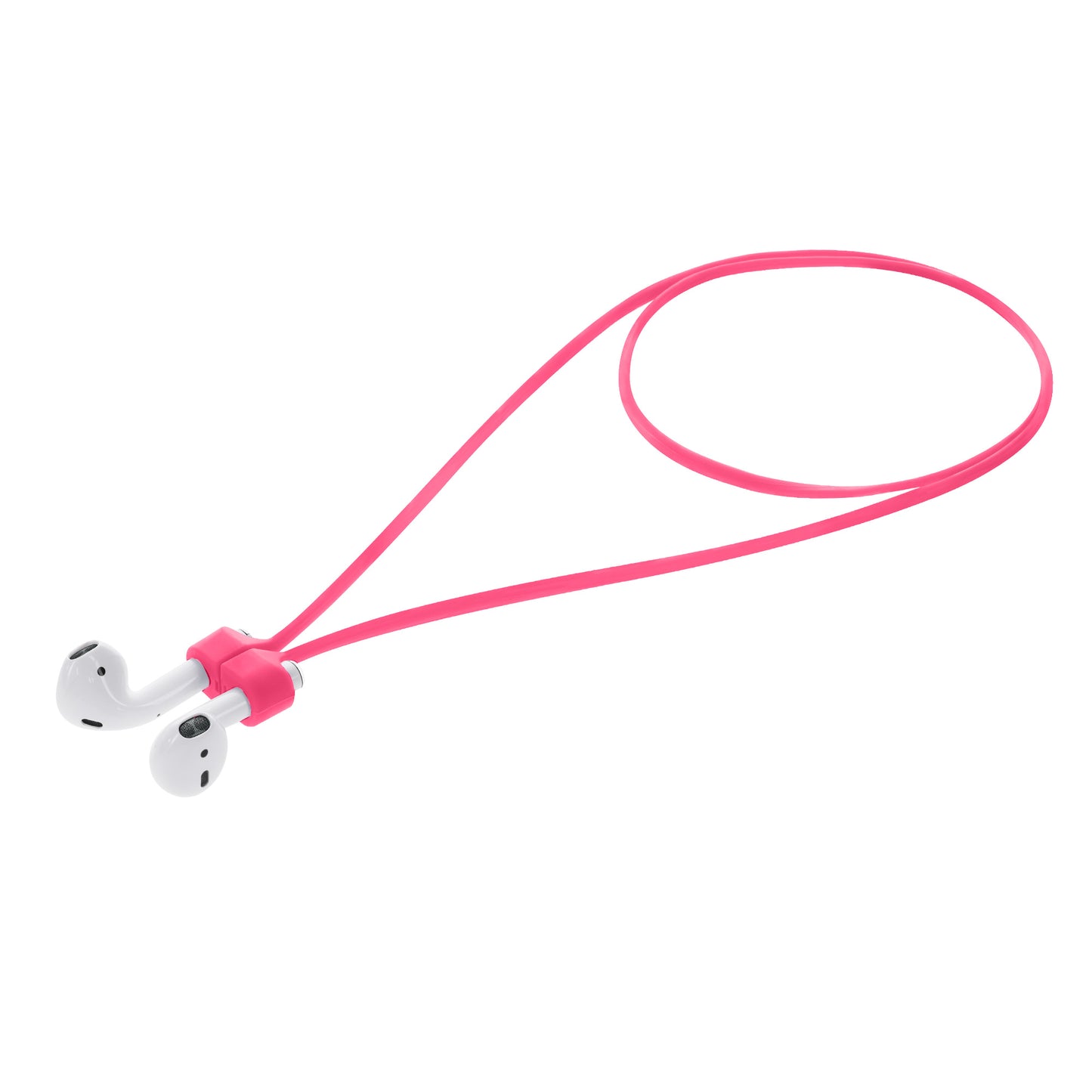 kwmobile Magnetic Strap compatible with Apple Airpods 1 / 2 / 3 / 4 / Pro 1 / Airpods Pro 2 Headphones - 80 cm Headphone Holder Band Strap