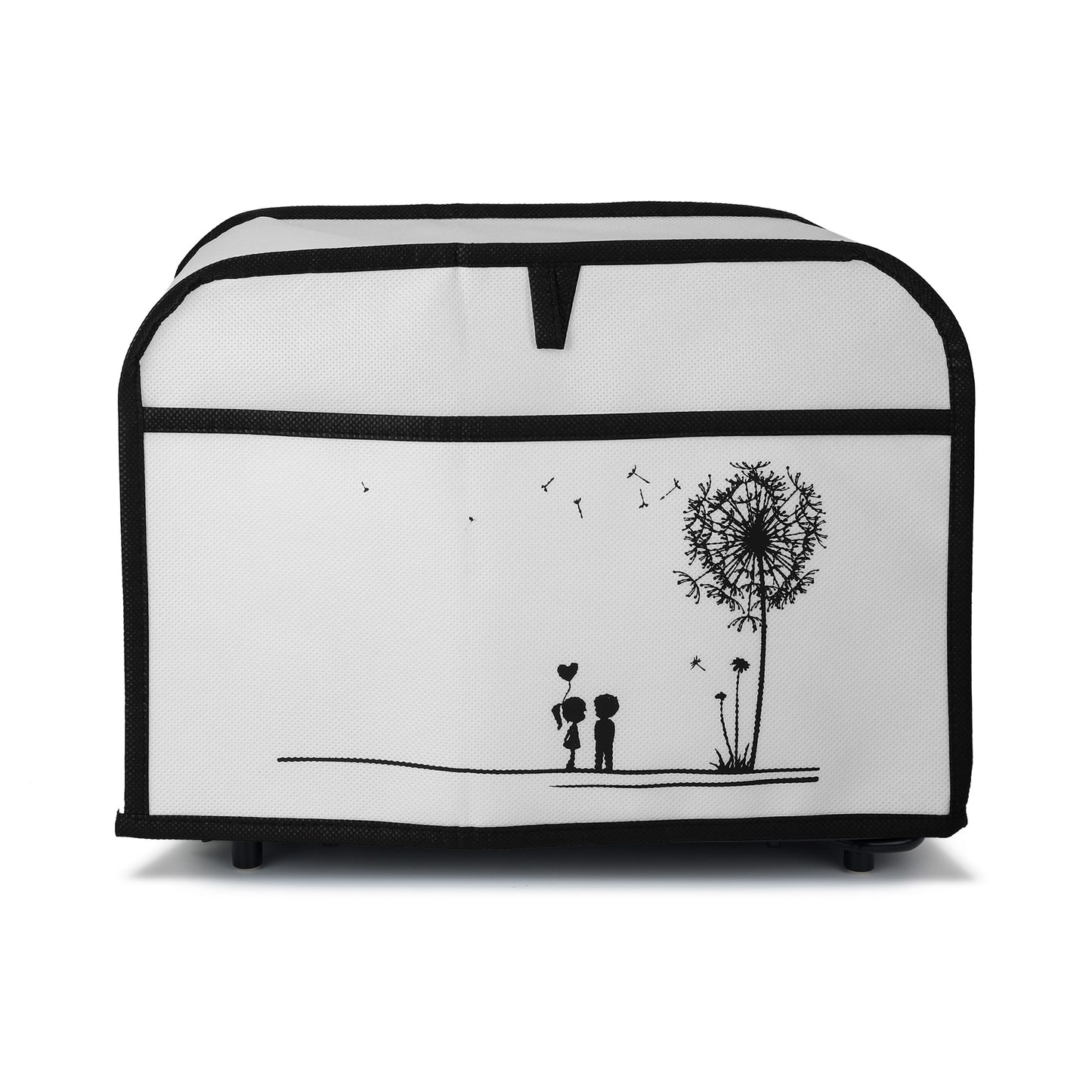 kwmobile Cover for 2-Slice Toaster - Dust Cover Hood - Toaster Cover - 19 x 20.3 x 28 cm