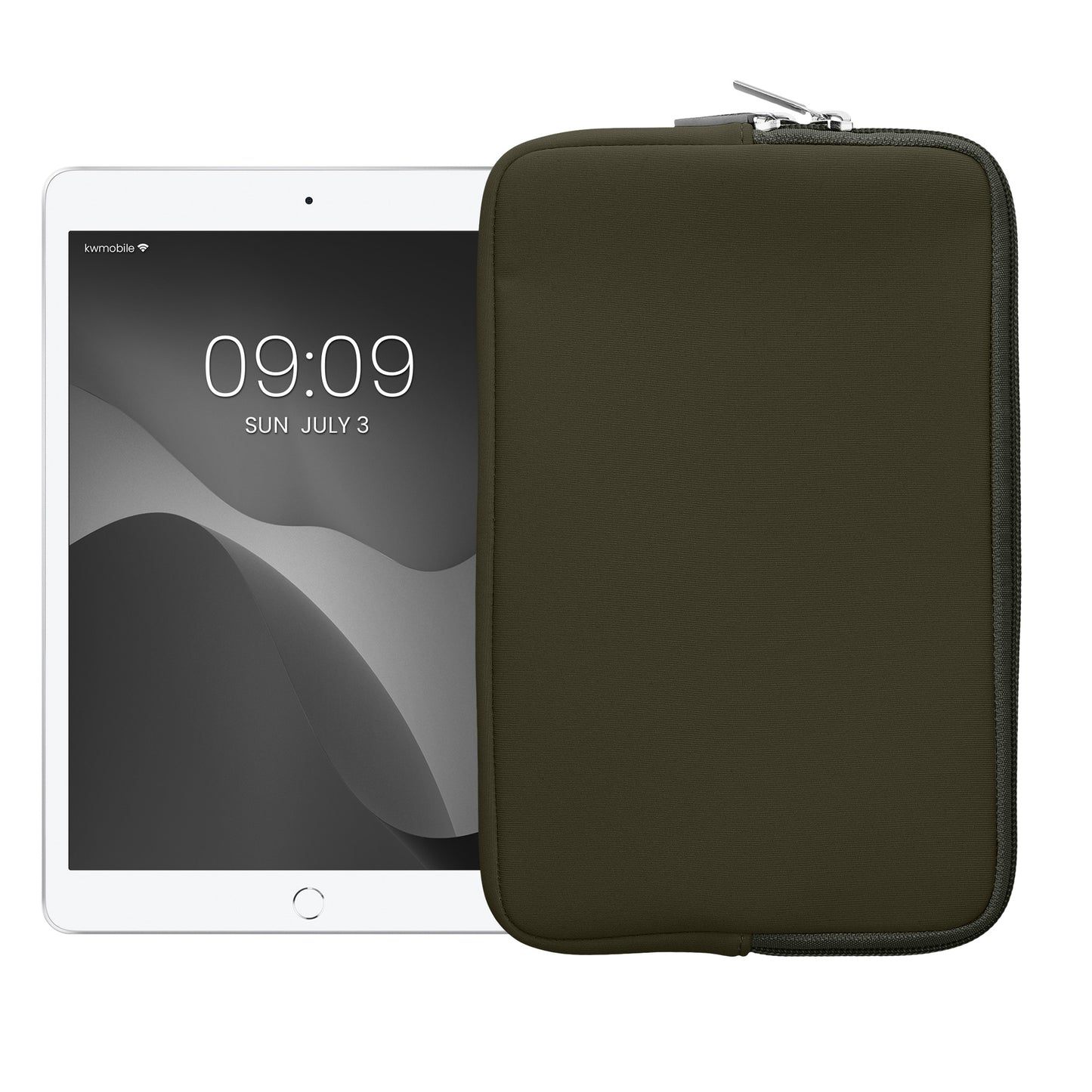 kwmobile Tablet Case compatible with 8"-8.4" Tablet - Universal Pouch Cover Case - Protective Sleeve