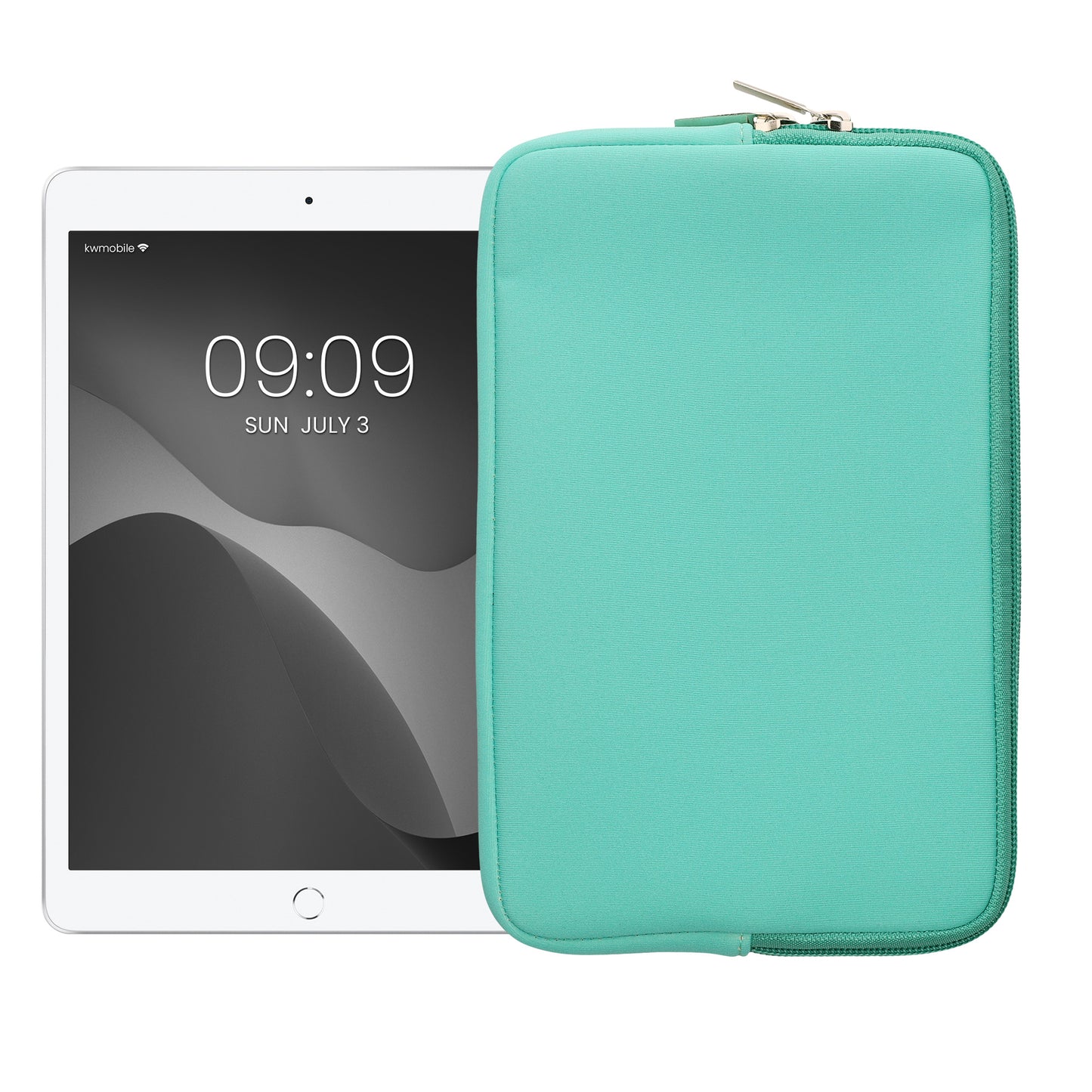 kwmobile Tablet Case compatible with 8"-8.4" Tablet - Universal Pouch Cover Case - Protective Sleeve
