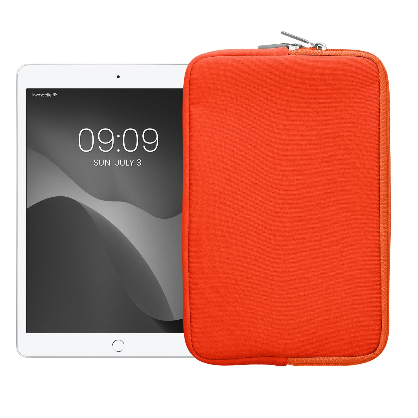 kwmobile Tablet Case compatible with 8"-8.4" Tablet - Universal Pouch Cover Case - Protective Sleeve