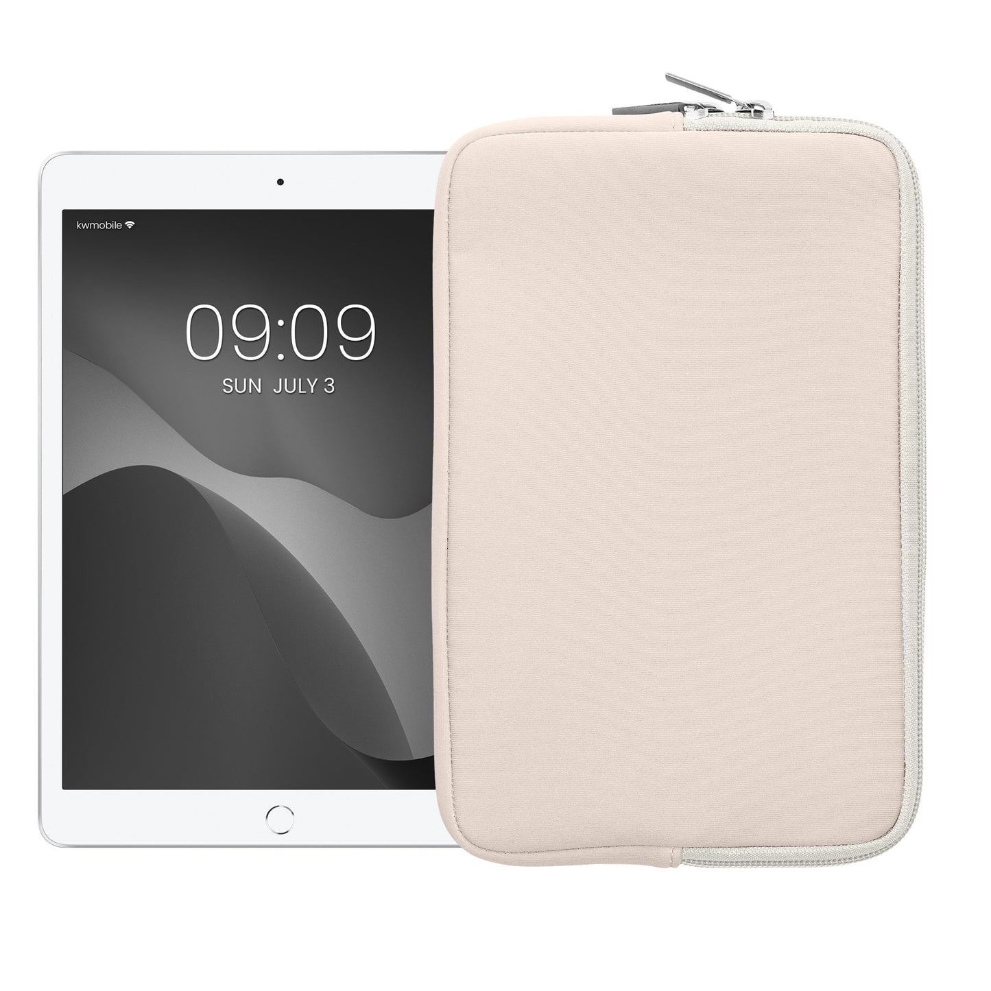 kwmobile Tablet Case compatible with 8"-8.4" Tablet - Universal Pouch Cover Case - Protective Sleeve