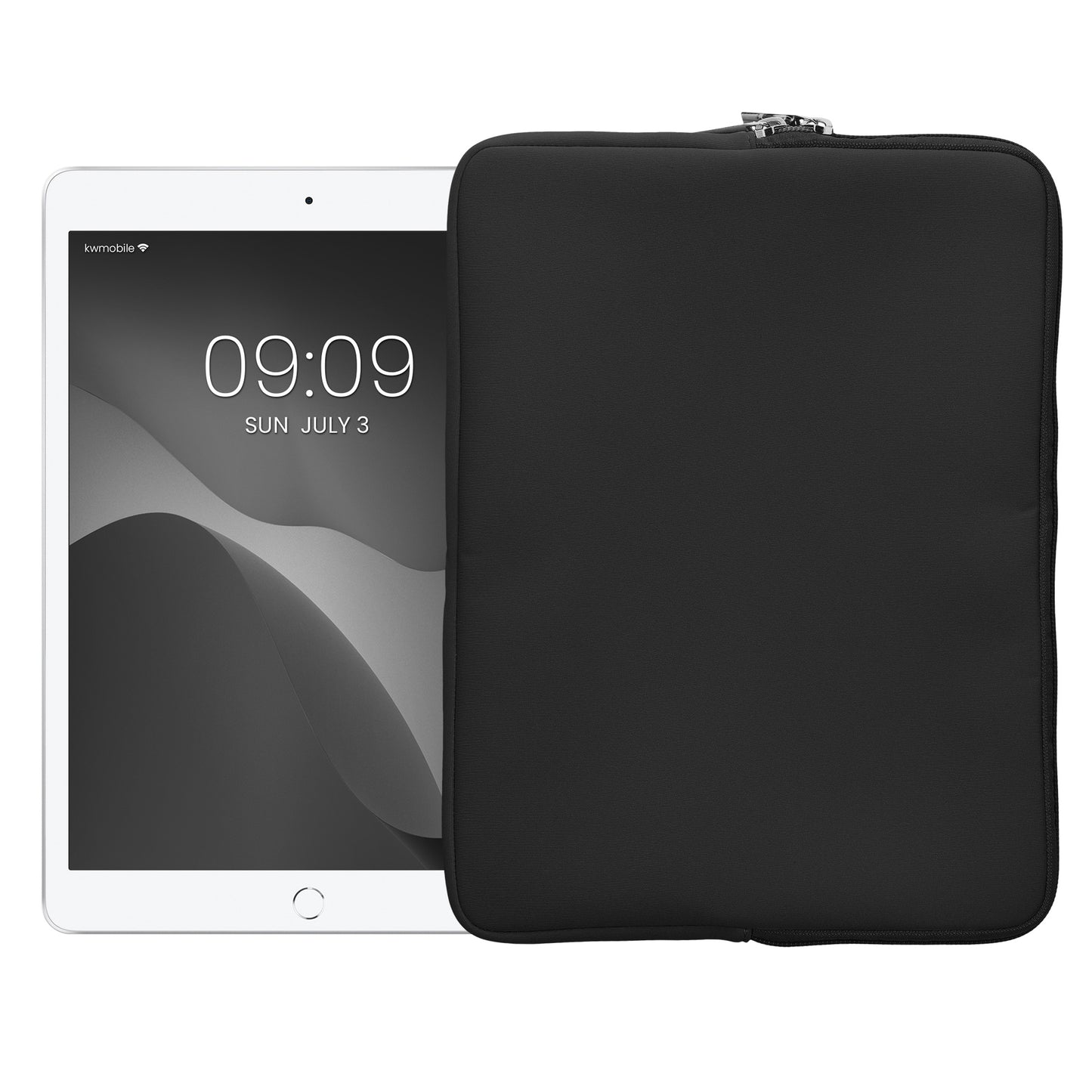 kwmobile Tablet Case compatible with 12.4"-12.9" Tablet - Universal Pouch Cover Case - Protective Sleeve