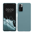 kwmobile Phone Case for Xiaomi Redmi Note 11 Pro / Note 11 Pro (5G) / Note 12 Pro (4G) Case - Wireless Charging - Protective Cover