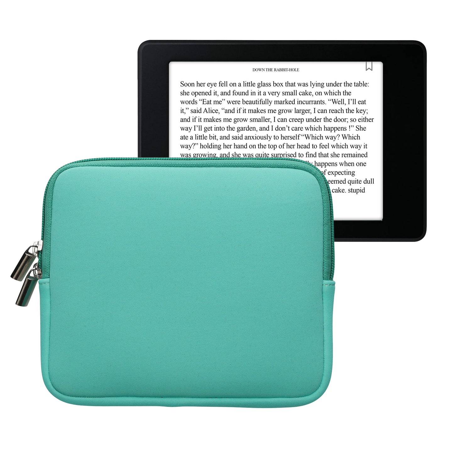 kwmobile Protective Case for eReader Sleeve Cover Case Protective Cover - 17.5 x 14.7 cm Inner Dimensions