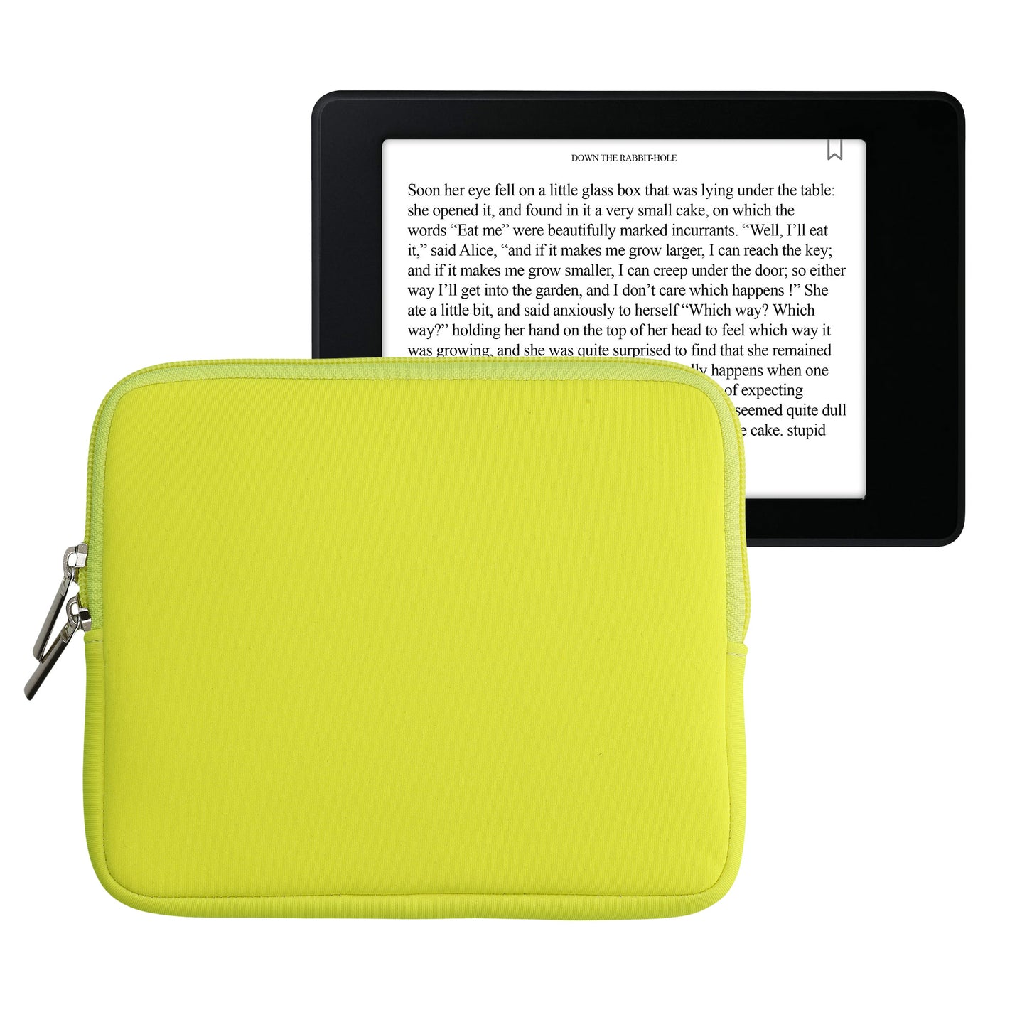 kwmobile Protective Case for eReader Sleeve Cover Case Protective Cover - 17.5 x 14.7 cm Inner Dimensions