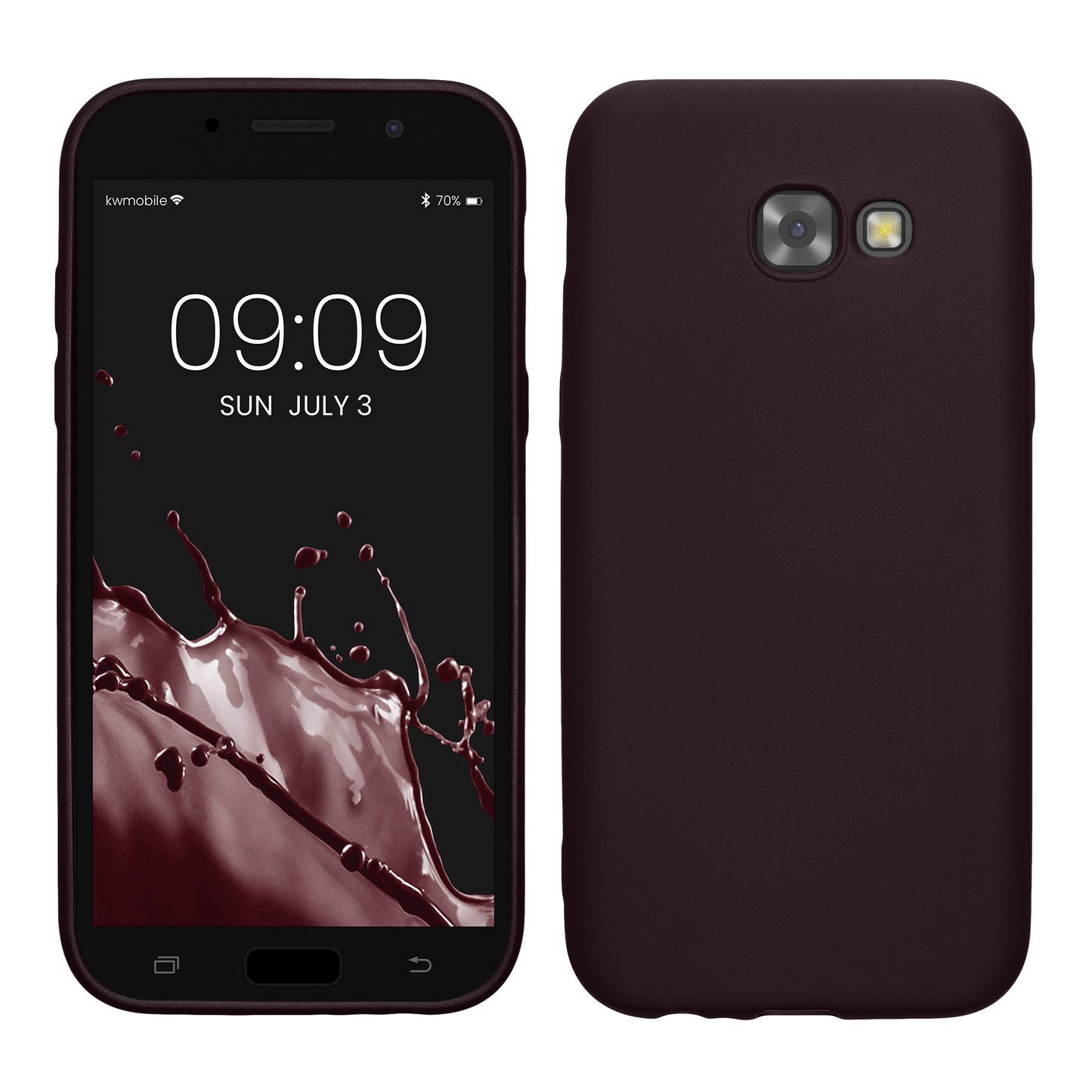 kwmobile Phone Case for Samsung Galaxy A5 (2017) Silicone Case Protective Cover