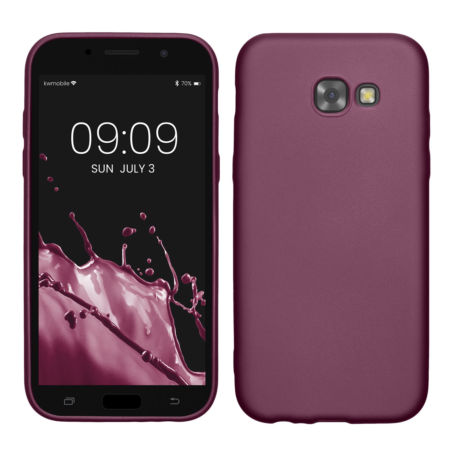 kwmobile Phone Case for Samsung Galaxy A5 (2017) Silicone Case Protective Cover