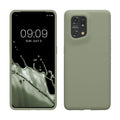 kwmobile Phone Case for Oppo Find X5 (5G) - Silicone Cover - Wireless Charging Compatible - Protective Cover