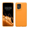 kwmobile Phone Case for Oppo Find X5 (5G) - Silicone Cover - Wireless Charging Compatible - Protective Cover
