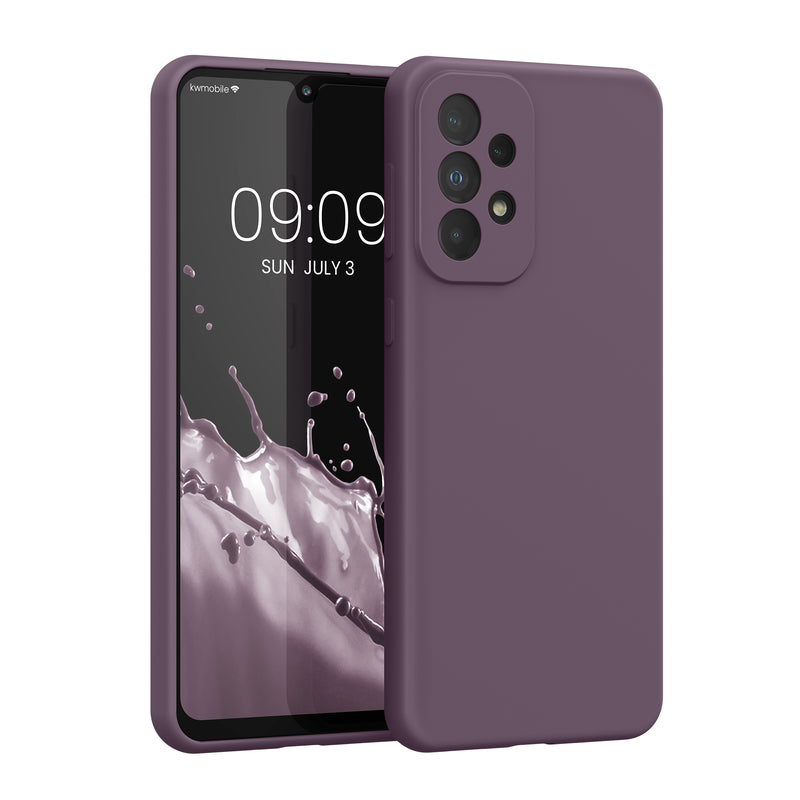 kwmobile Phone Case for Samsung Galaxy A33 5G - Silicone Case - Wireless Charging - Protective Cover