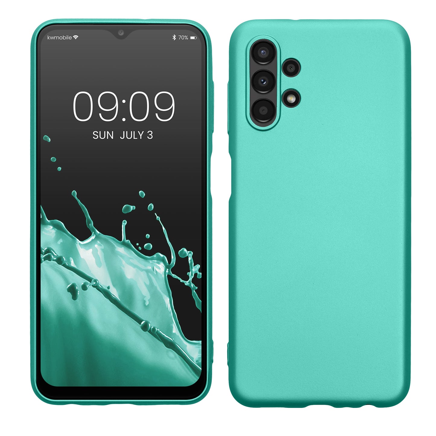 kwmobile Phone Case for Samsung Galaxy A13 4G Case - Silicone Cover Protective Case