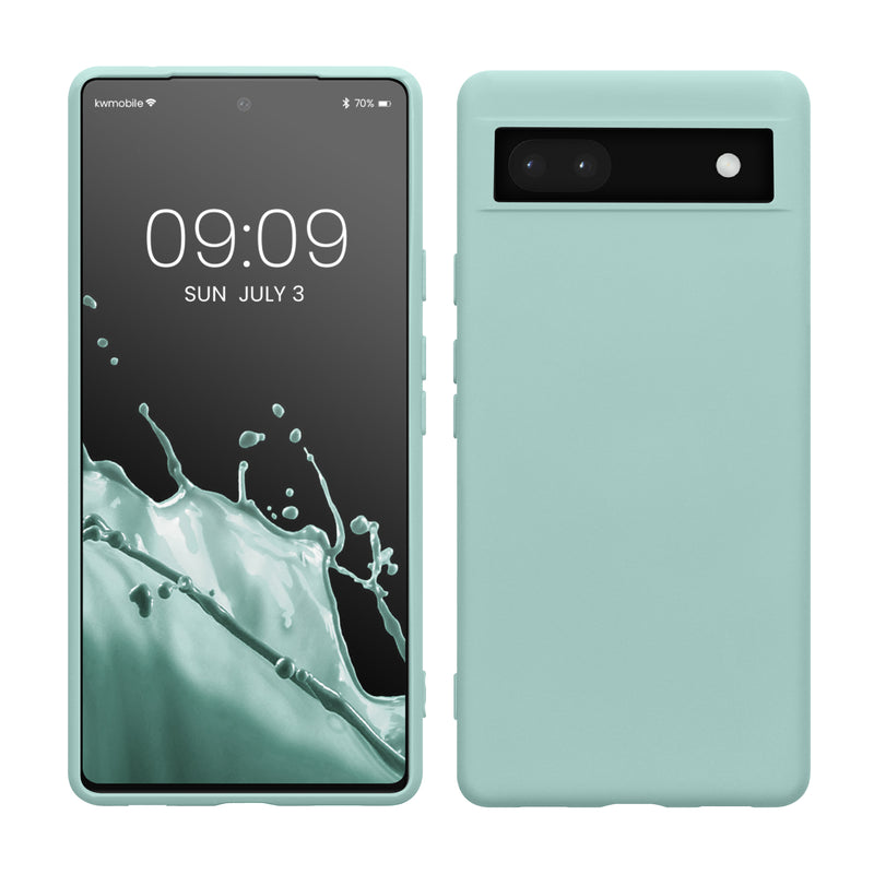 kwmobile Case Compatible with Google Pixel 6a Protective Cover for Wireless Charging Case