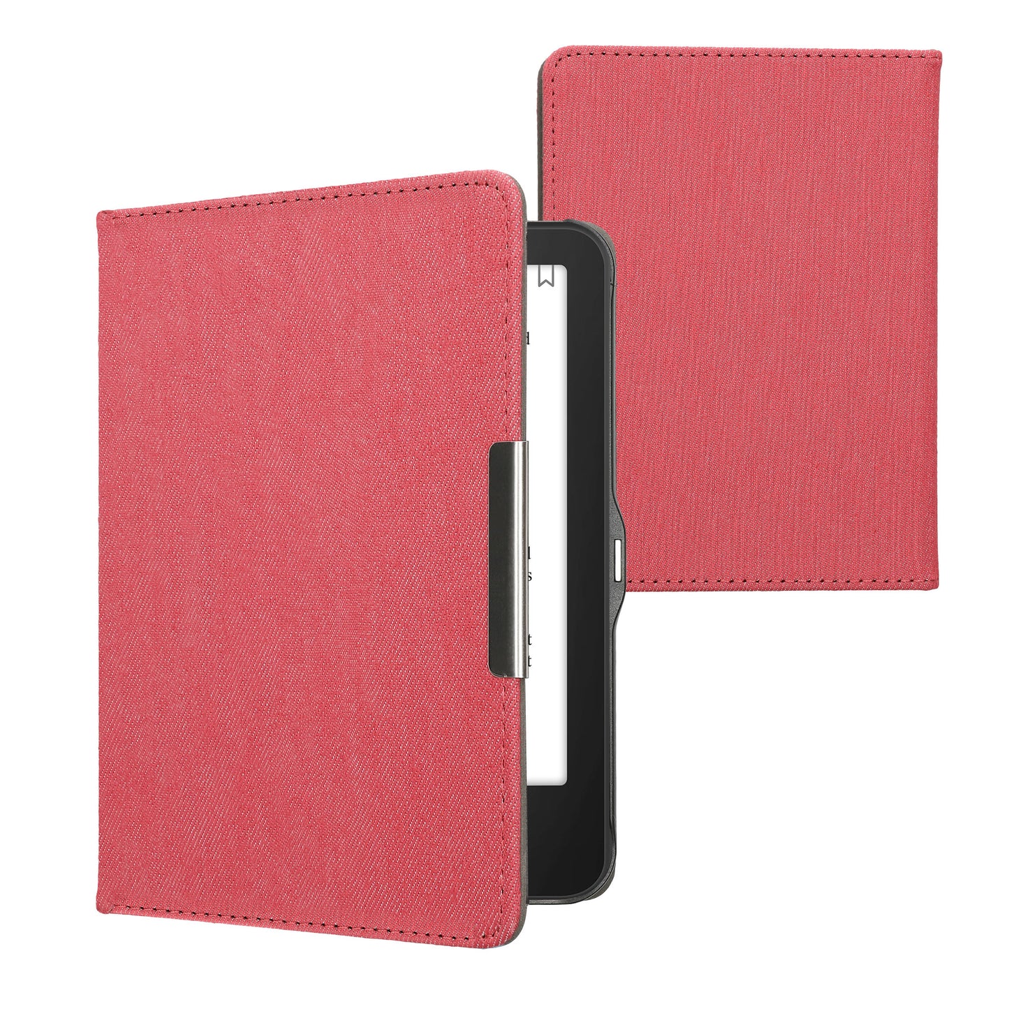 kwmobile Flip Case compatible with Tolino Vision 1 / 2 / 3 / 4 HD - e-Reader Protective Case - eReader Cover