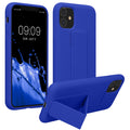 kwmobile Cell Phone Case for Apple iPhone 11 with Finger Holder and Stand Protective Cover