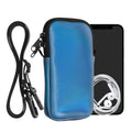 kwmobile Phone Pouch for Smartphones - Phone Bag with Lanyard 15.2 x 8.3 cm Inner Dimensions
