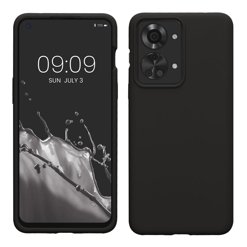 kwmobile Phone Case for OnePlus Nord 2T 5G Case Silicone Wireless Charging Protective Cover